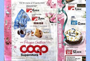 Volantino Coop dal 30 marzo al 10 aprile 2023