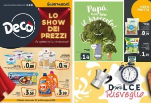 Volantino Decò Supermercati dal 10 al 20 marzo 2023