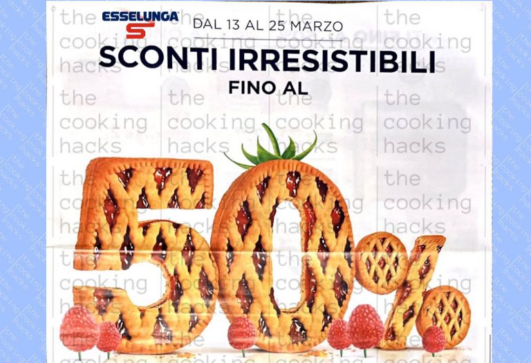 Volantino Esselunga dal 13 al 25 marzo 2023