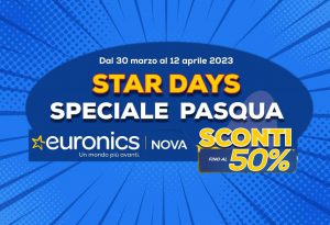 Volantino Euronics dal 30 marzo al 12 aprile 2023