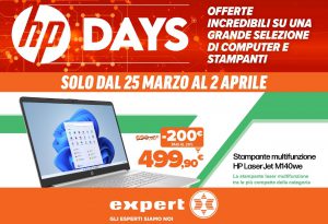 Volantino Expert HP Days dal 25 marzo al 2 aprile 2023