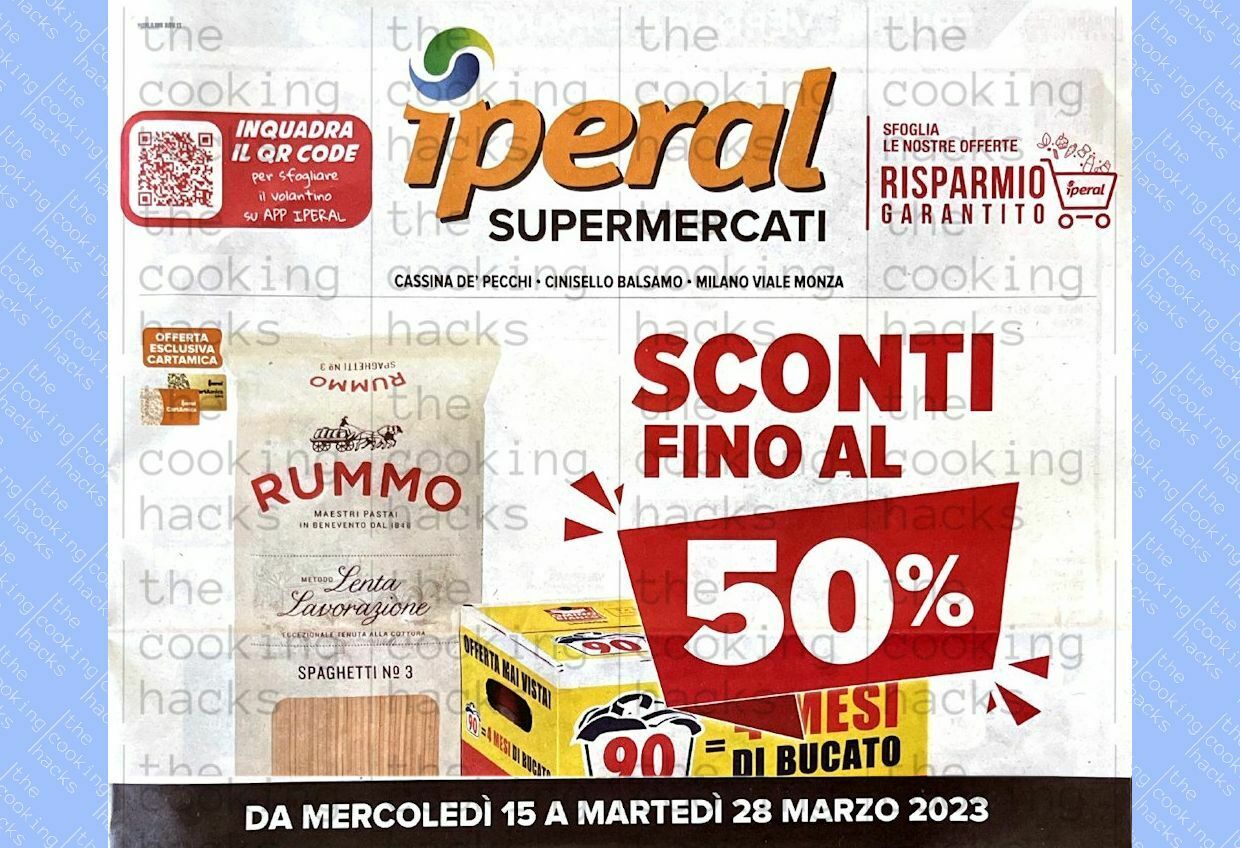 Volantino Iperal dal 15 al 28 marzo 2023