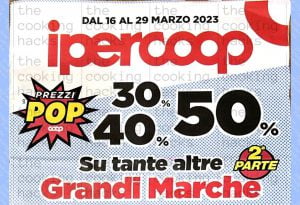 Volantino Ipercoop dal 16 al 29 marzo 2023