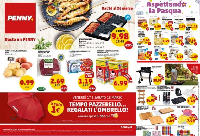Volantino Penny dal 16 al 26 marzo 2023