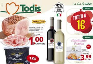 Volantino Todis dal 16 al 26 marzo 2023