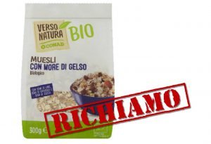 Conad richiama il muesli con more di gelso per ossido di etilene oltre i limiti