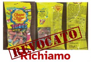 Richiamate Chupa Chups Tubes Mini per mancata indicazione di possibili allergeni (Revocato)