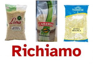 Richiamata quinoa bianca per rischio chimico