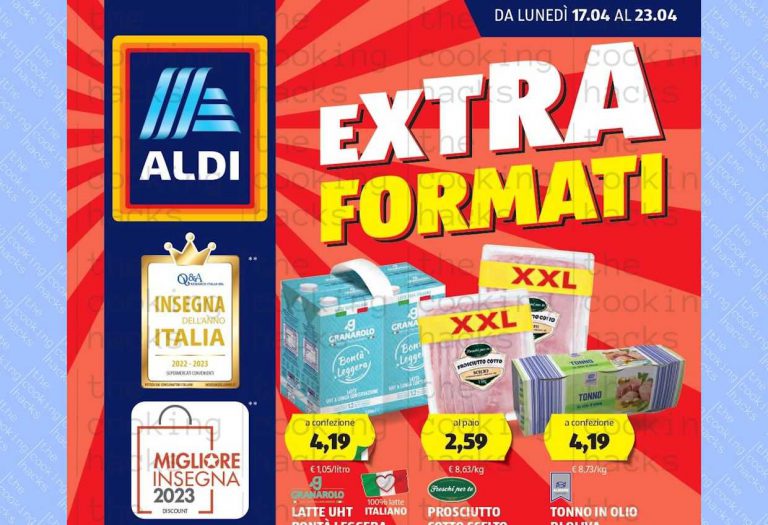 Volantino Aldi dal 17 al 23 aprile 2023