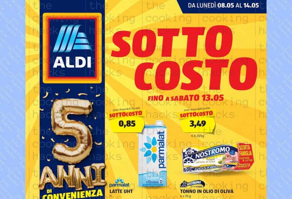 Volantino Aldi dal 8 al 14 maggio 2023 in anteprima