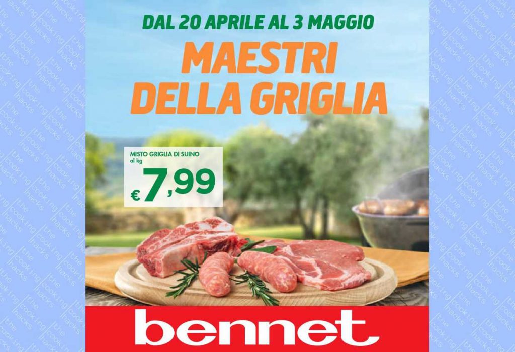 Volantino Bennet dal 20 aprile al 3 maggio 2023