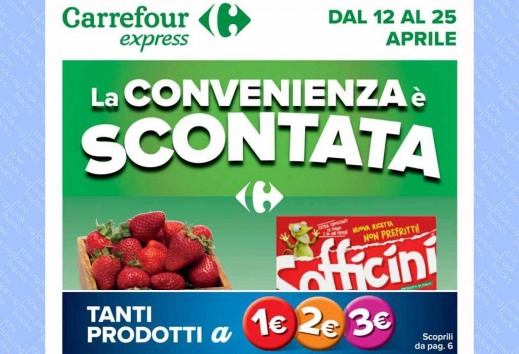 Volantino Carrefour Express dal 12 al 25 aprile 2023