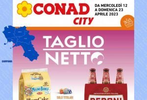 Volantino Conad City Campania dal 12 al 23 aprile 2023