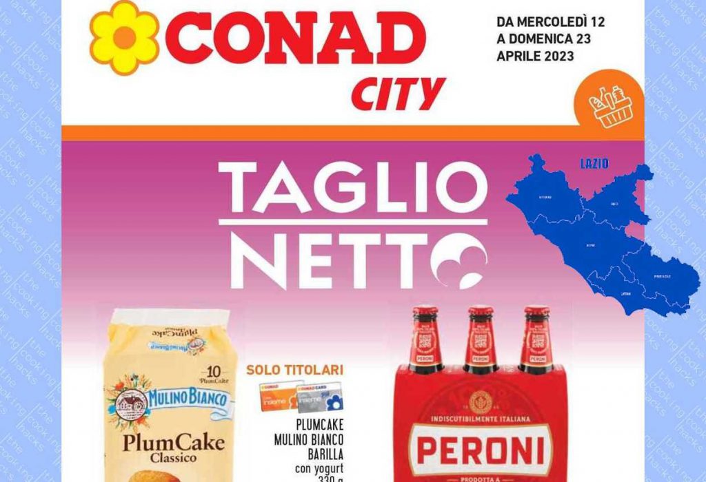 Volantino Conad City Lazio dal 12 al 23 aprile 2023