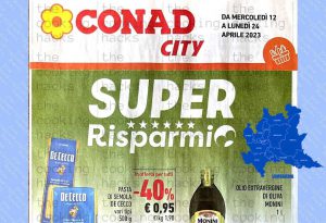 Volantino Conad City Lombardia dal 12 al 24 aprile 2023