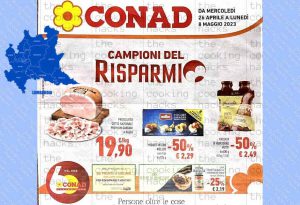 Volantino Conad Lombardia dal 26 aprile al 8 maggio 2023