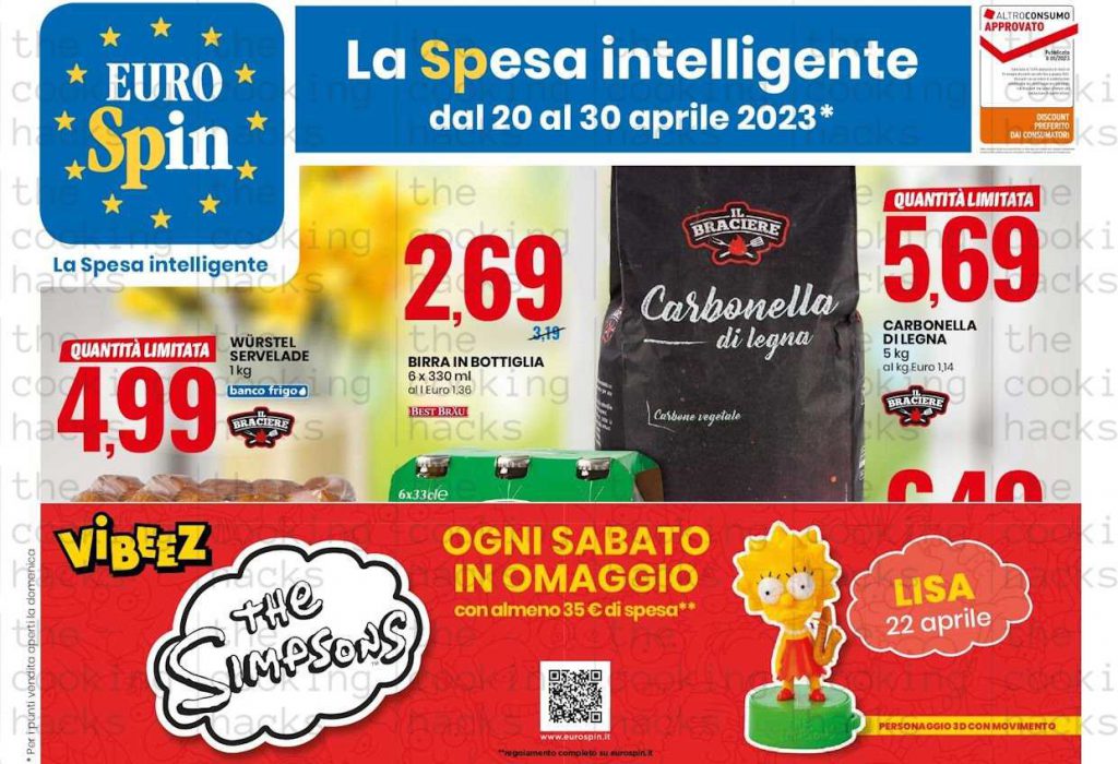 Volantino Eurospin dal 20 al 30 aprile 2023 in anteprima