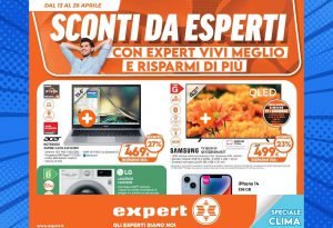 Volantino Expert dal 13 al 26 aprile 2023