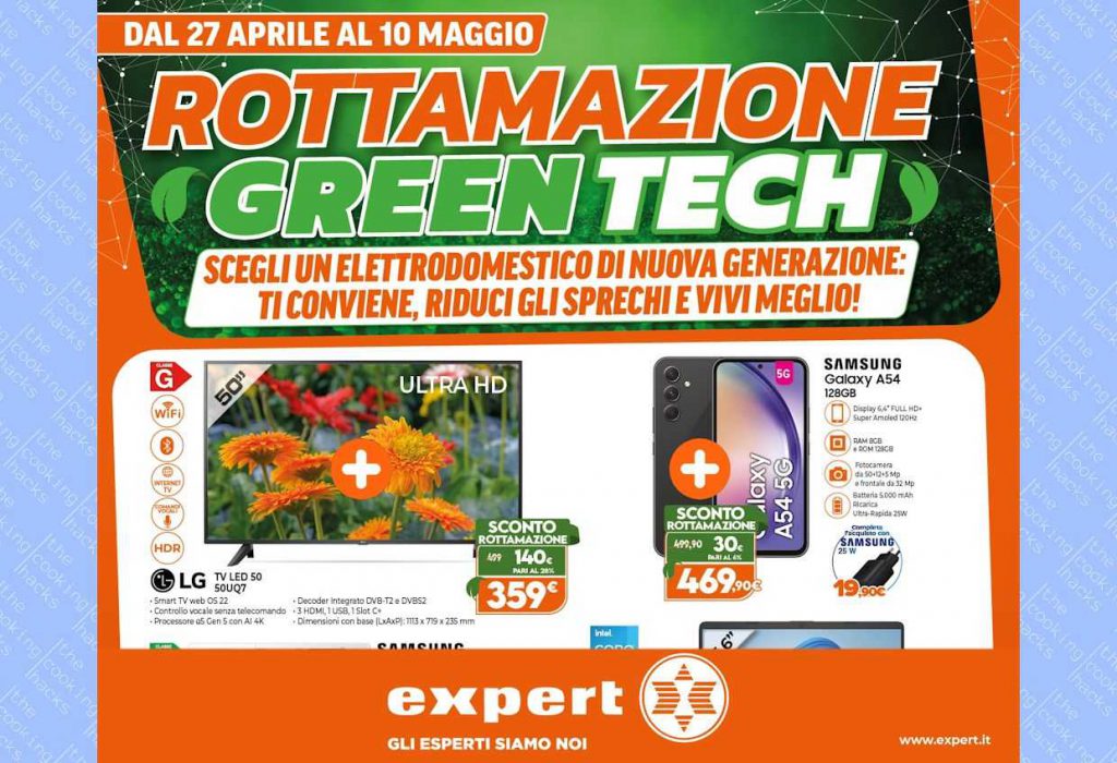 Volantino Expert dal 27 aprile al 10 maggio 2023