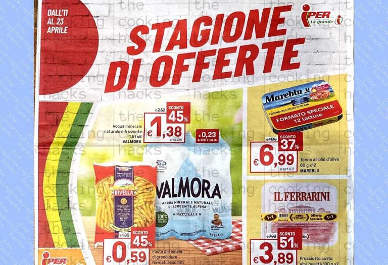 Volantino Iper dal 11 al 23 aprile 2023
