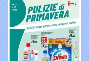 Volantino Iper Pulizie di Primavera dal 11 aprile al 30 aprile 2023