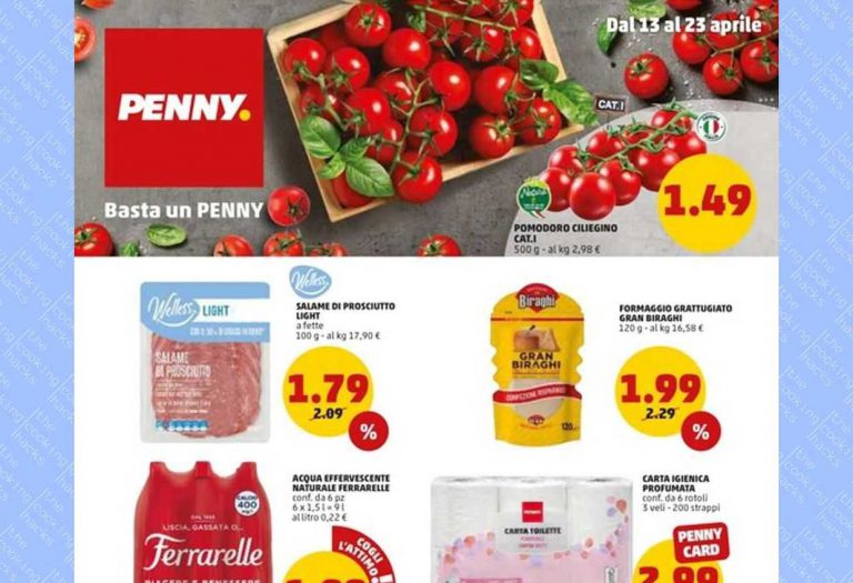 Volantino Penny dal 13 al 23 aprile 2023