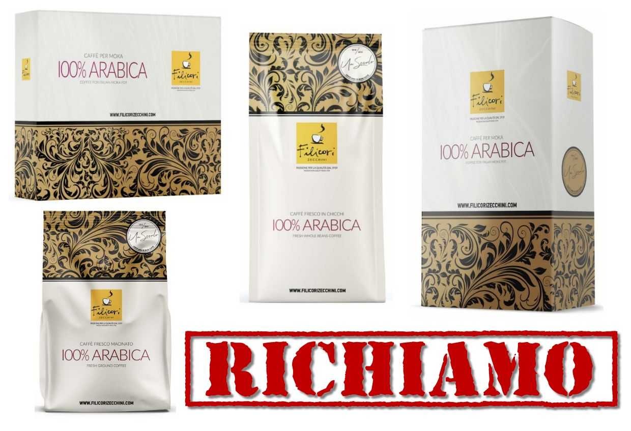 Richiamato caffè per ocratossina oltre i limiti