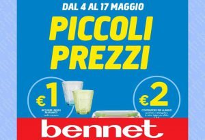 Volantino Bennet dal 4 al 17 maggio 2023