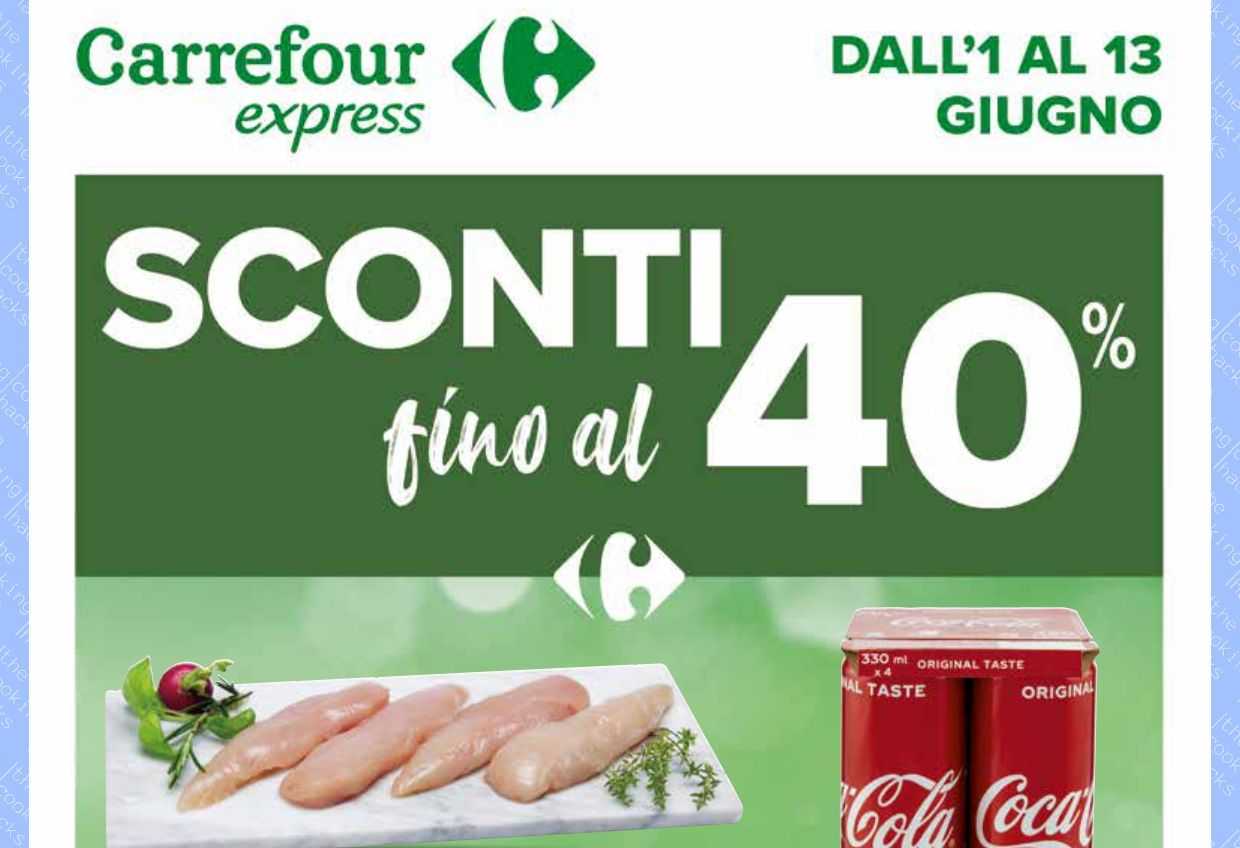 Volantino Carrefour Express dal 1 al 13 giugno 2023