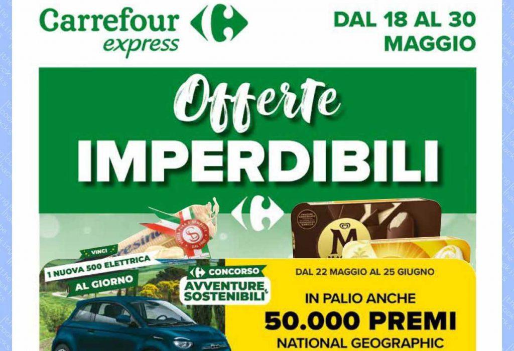 Volantino Carrefour Express dal 18 al 30 maggio 2023