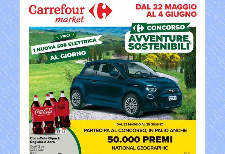 Volantino Carrefour Market dal 22 maggio al 4 giugno 2023