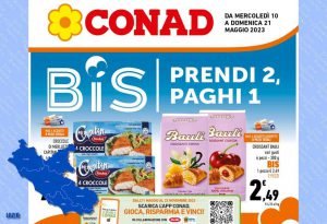 Volantino Conad Lazio dal 10 al 21 maggio 2023