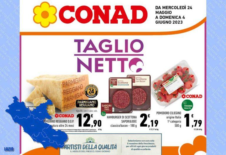 Volantino Conad Lazio dal 24 maggio al 4 giugno 2023