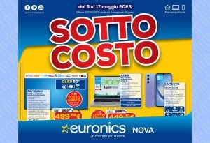 Volantino Euronics dal 5 al 17 maggio 2023