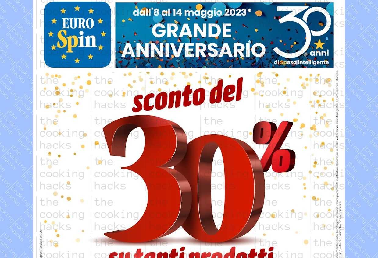 Volantino Eurospin dal 8 al 14 maggio 2023 in anteprima