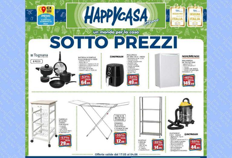 Volantino Happy Casa dal 17 maggio al 4 giugno 2023
