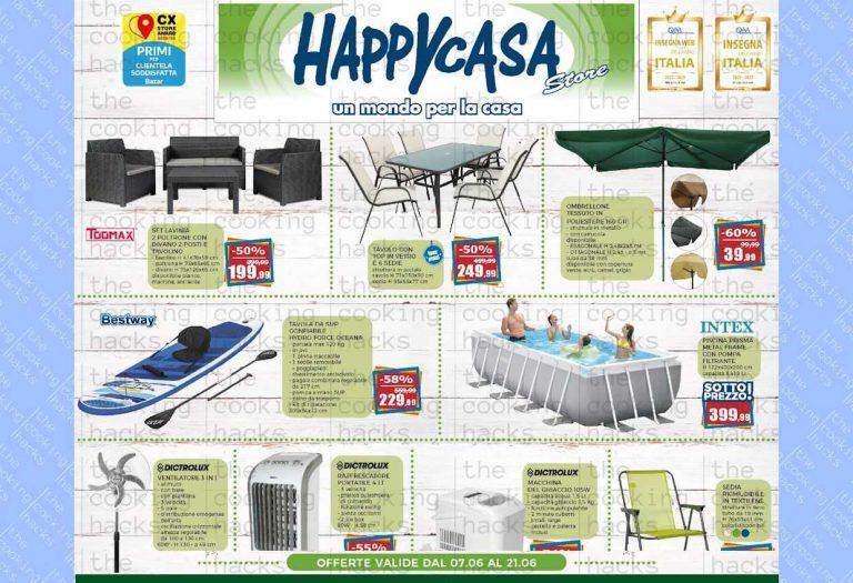 Volantino Happy Casa dal 7 al 21 giugno 2023