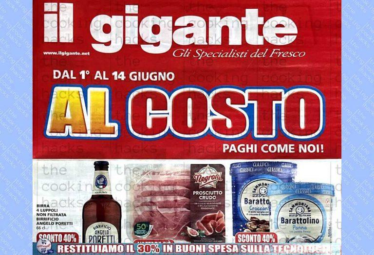 Volantino Il Gigante dal 1 al 14 giugno 2023