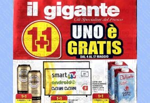 Volantino Il Gigante dal 4 al 17 maggio 2023