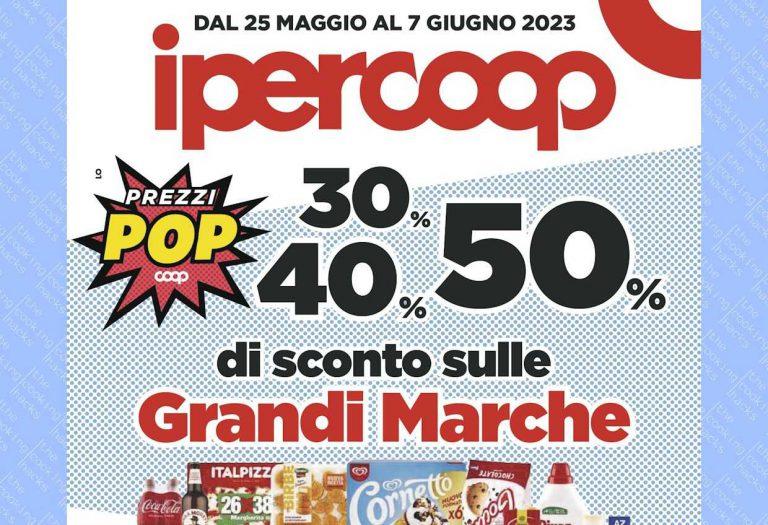 Volantino Ipercoop dal 25 maggio al 7 giugno 2023