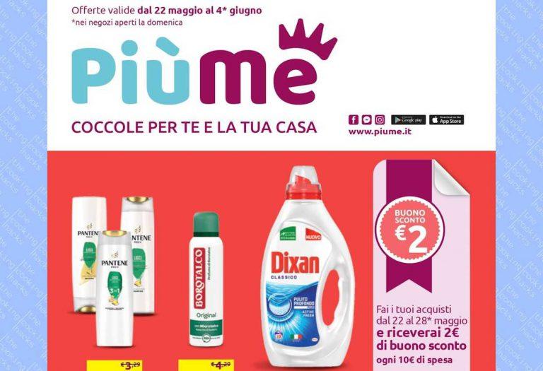 Volantino Ipersoap Più Me dal 22 maggio al 4 giugno 2023