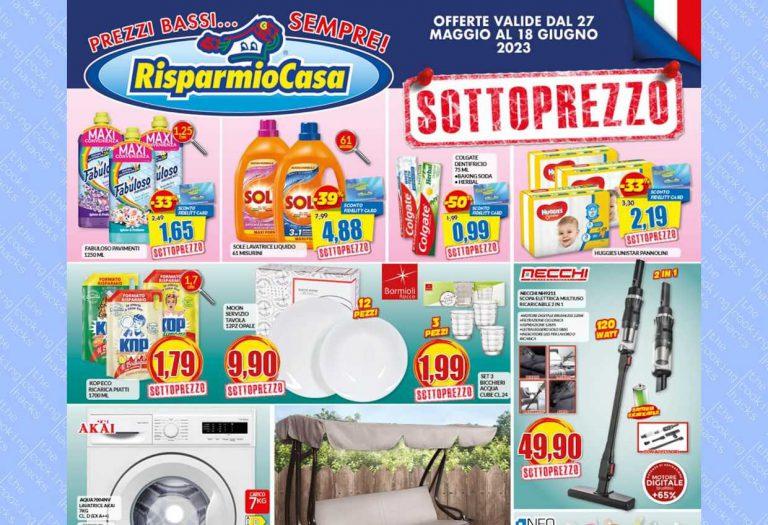 Volantino Risparmio Casa dal 27 maggio al 18 giugno 2023