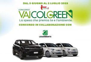 Concorso Iper Vai Col Green 2023: in palio Jeep Avenger e Fiat 500 Full Electric e cene stellate
