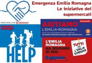 Emergenza Emilia Romagna: come aiutare con le iniziative dei supermercati e non solo