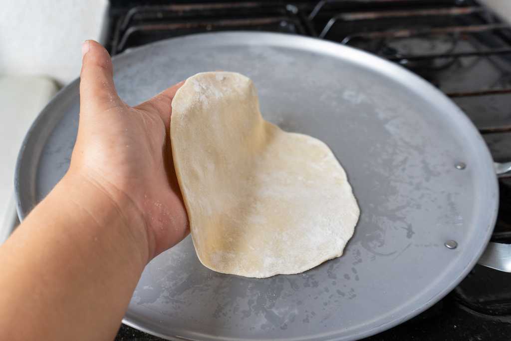 Come cuocere le tortillas di farina