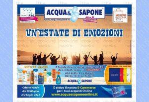 Volantino Acqua e Sapone Sicilia dal 19 giugno al 2 luglio 2023