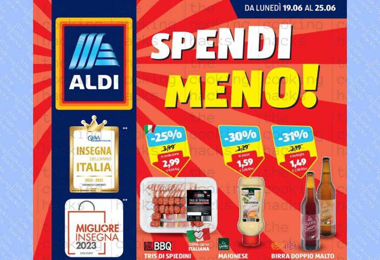 Volantino Aldi dal 19 al 25 giugno 2023