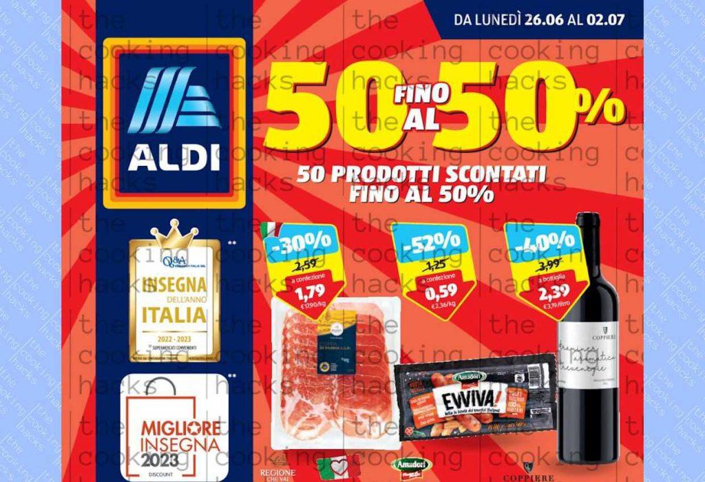 Volantino Aldi dal 26 giugno al 2 luglio 2023