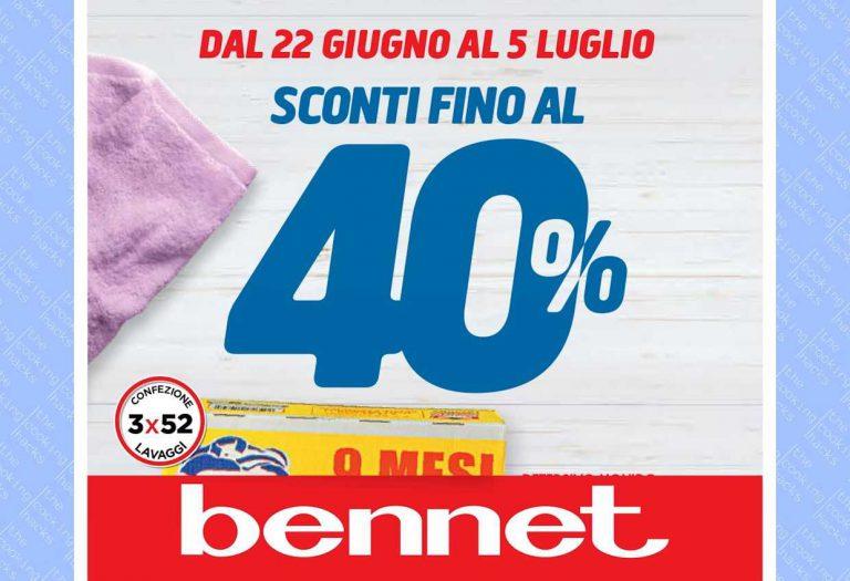 Volantino Bennet dal 22 giugno al 5 luglio 2023