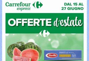 Volantino Carrefour Express dal 15 al 27 giugno 2023